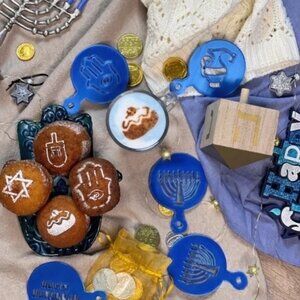 Set of 3 Reusable Hanukkah Stencils